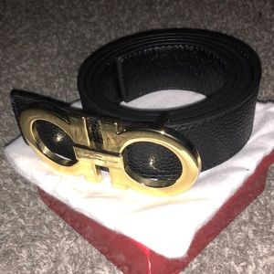 Ferragamo double Gancio belt